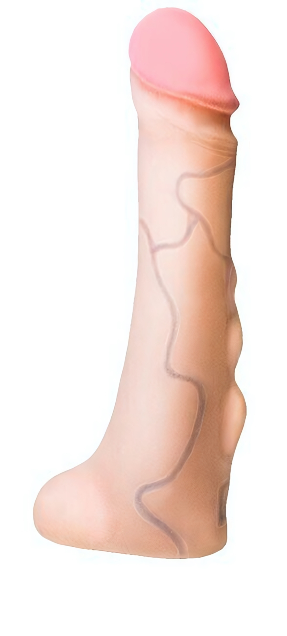 Насадка на страпон REAL Standard 5.8" (Цвет: телесный)