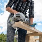 Аккумуляторная циркулярная пила Greenworks GD24CS, 1500907,24v, без АКБ и ЗУ