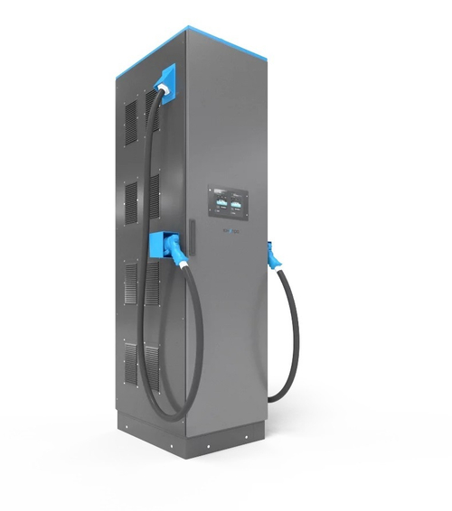 Зарядная станция Юнипро DUO 60 кВт (2 из CCS, GB/T, СHAdeMO) +M+D ОСРР