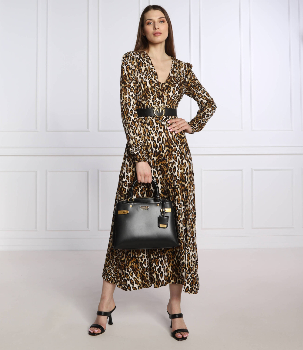 платье bibiane GUESS - коричневый(W2YK24 WEQ82)