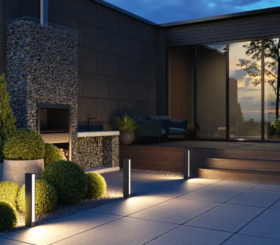 Ландшафтный светильник Хоф / Hof 3000К 12Вт IP 65 Outdoor o422fl-l12gf