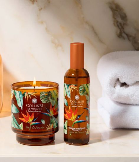 Paradise Flower, свеча Fraicheur Vegetale collection, Collines de Рrovencе