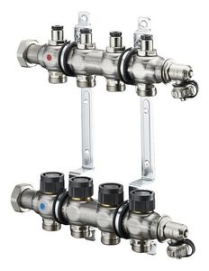 Коллекторы Oventrop Multidis SF 1" с вентильными вставками