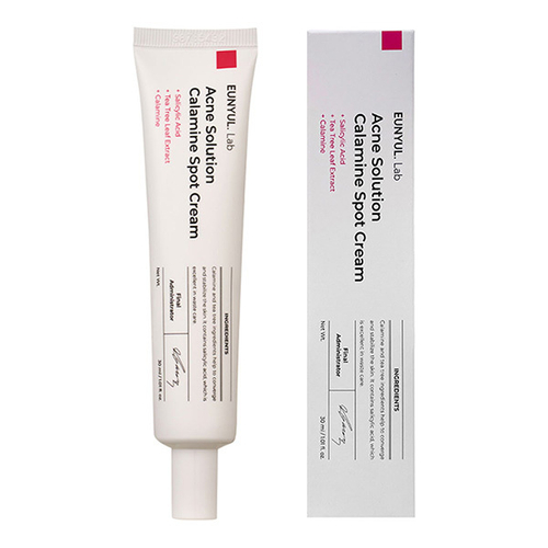 Крем точечного применения для проблемной кожи с Каламином Eunyul Lab Acne Solution Calamine Spot Cream 30мл