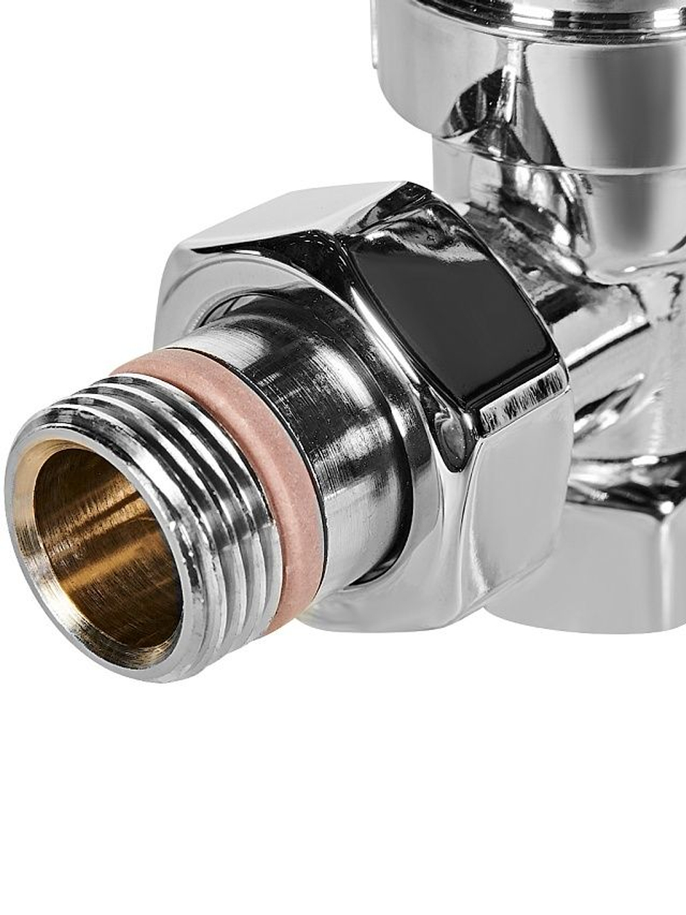 Комплект клапанов термостатический DESIGN 1/2 угловой хром STOUT (SVTDK-0002-000015C)