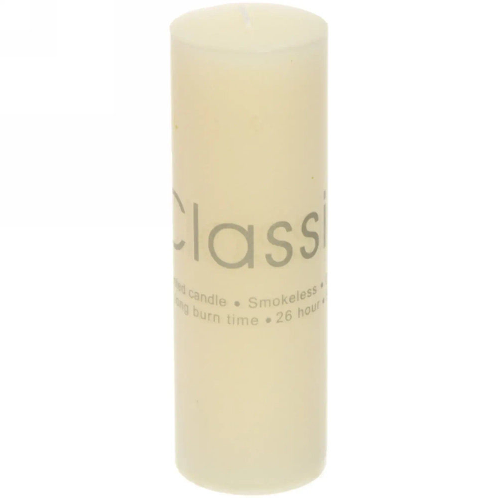 Свеча «Classic» 5*15см цвет белый ZD-004