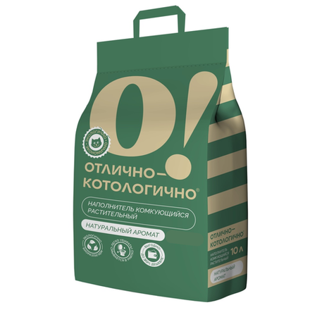 Наполнитель Отлично-Кологично растительный 5л