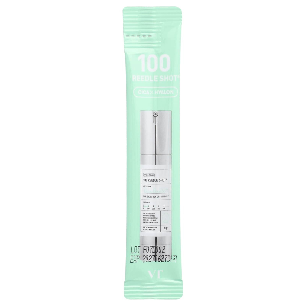 VT Cosmetics, 100 Reedle Shot®, ежедневный уход за кожей, 10 упаковок по 2 мл