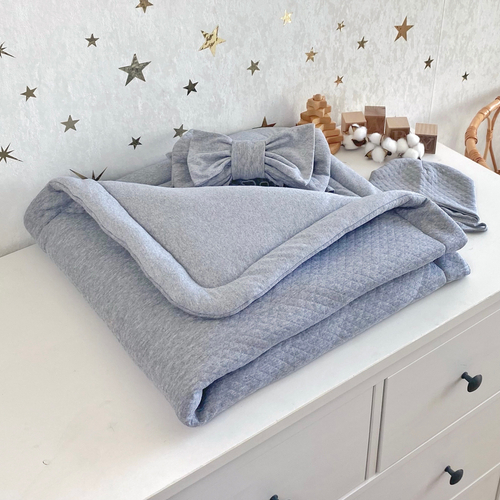 Комплект на выписку (3 предмета) Gray melange