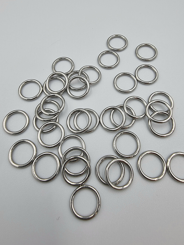 Кольца серебро 8 мм