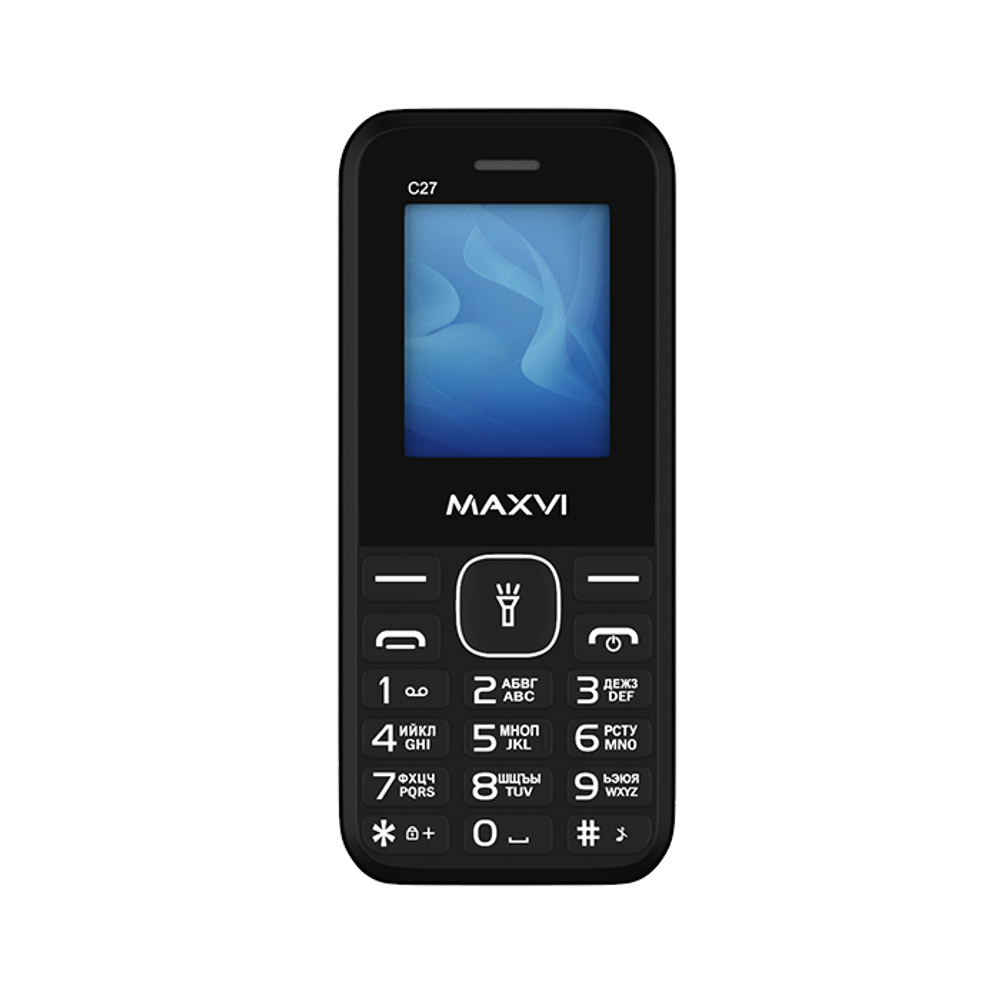 Сотовый телефон Maxvi C27 Black