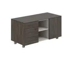 NZ-0203.BT.BT / Тумба мобильная 3-х секционная обвязка BT, фасады BT / 1224х564х620 обвязка BT, фасады BT