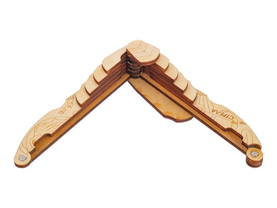 Чехол деревянный для варгана Стрела, Мастерская Глазырина HV19