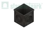 Дождеприемник PolyMAX Basic ДП-30.30 пластиковый черный (Арт. 8370-м)