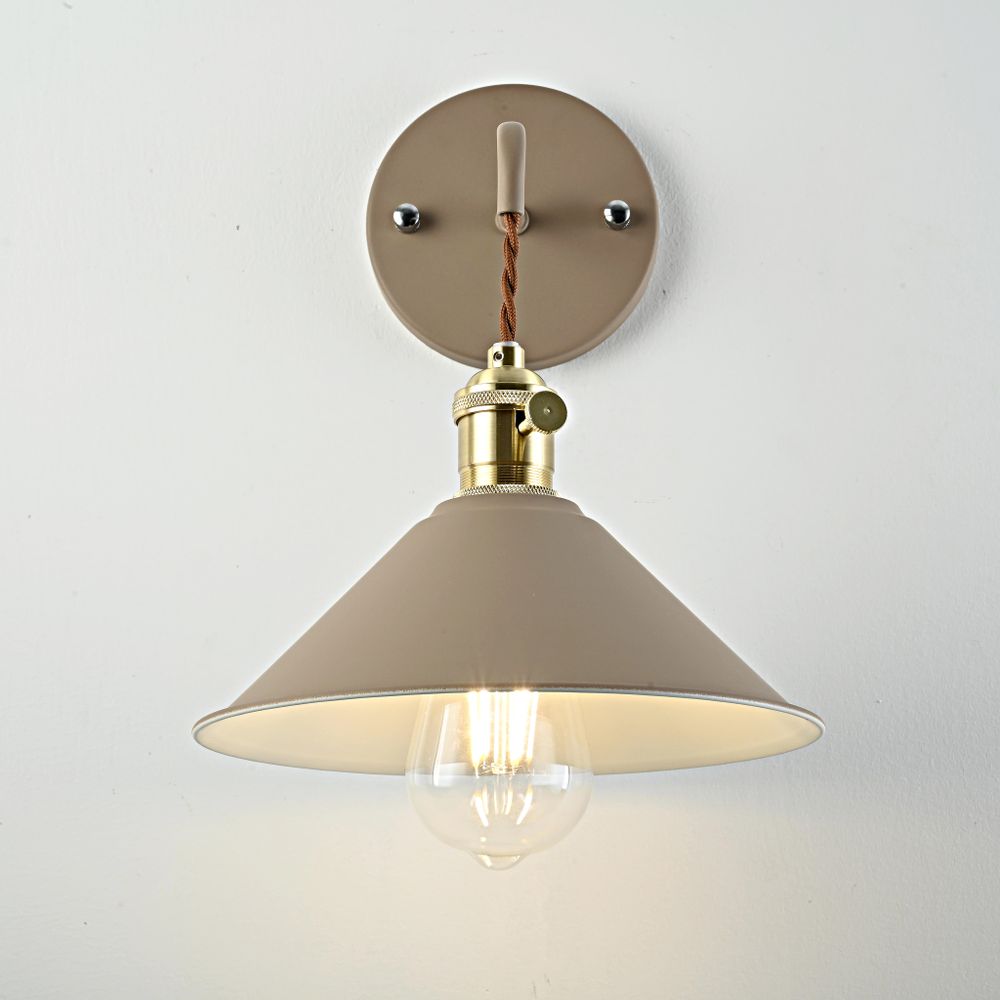 Бра С Подвесным Плафоном Braid Wall Khaki By Imperiumloft