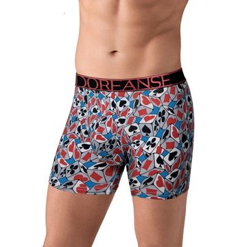 Мужские трусы боксеры голубые с принтом Doreanse 1869
