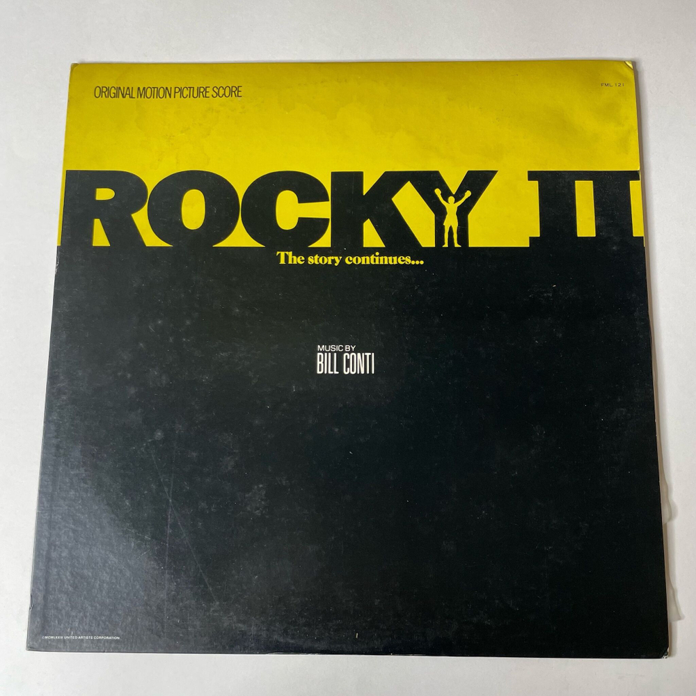 Винтажная виниловая пластинка LP Bill Conti Rocky II (Original Motion Picture Score) (Japan 1979) (No Obi) All Of My Life