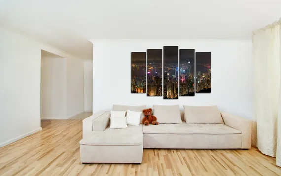 Модульная картина "Пик Виктория"