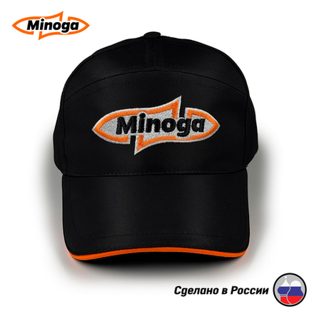 Бейсболка Minoga черная