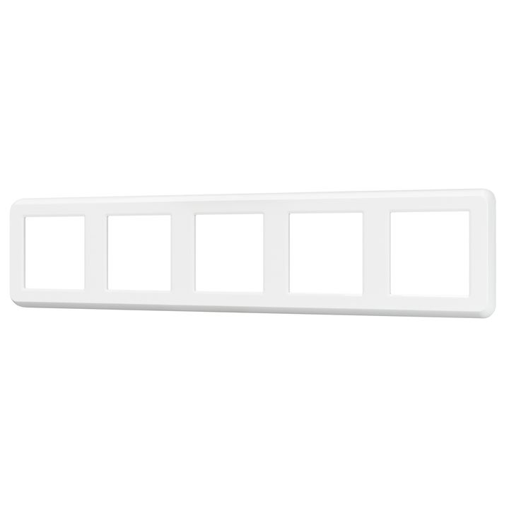 Рамка пластиковая FRM-VERSA-PL-5-WH Arlight 045190