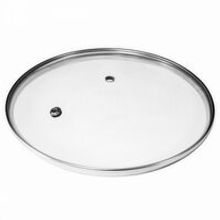 Крышка стеклянная TimA 4624нг без ручки 24 см без стикера