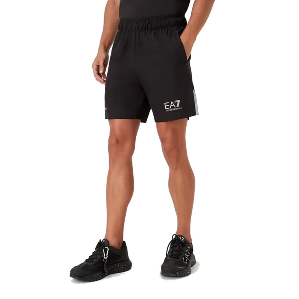 Мужские теннисные шорты EA7 Shorts Men - Black