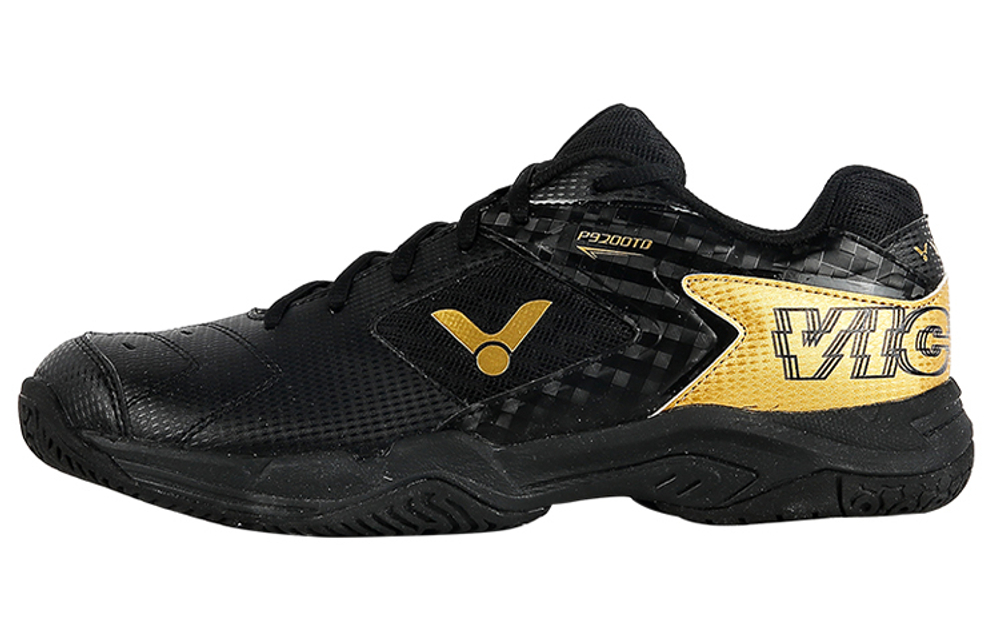 VICTOR 9200 Packs PU Synthetic Leather Cushioning Slip Resistant Abrasion Resistant Low top Badminton Shoes Unisex