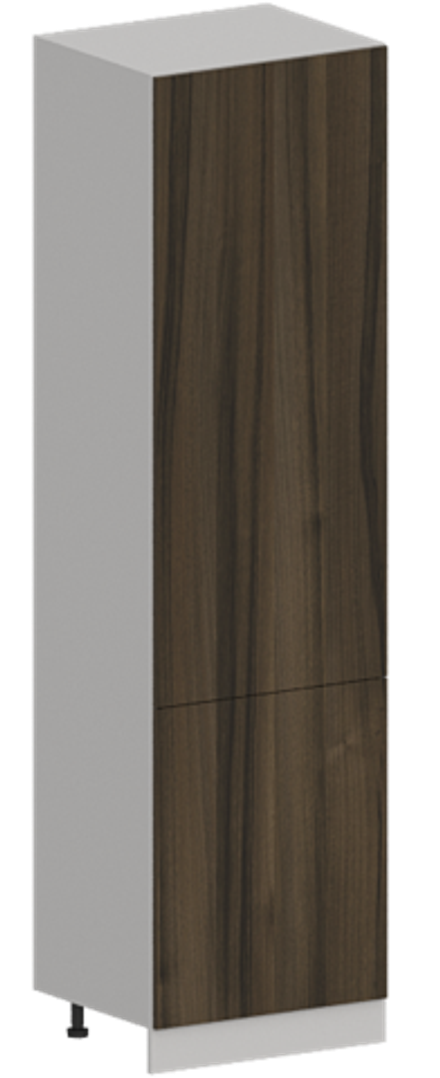 Кухня Модуль ШПХВ 600 Белый / Орех Миланский