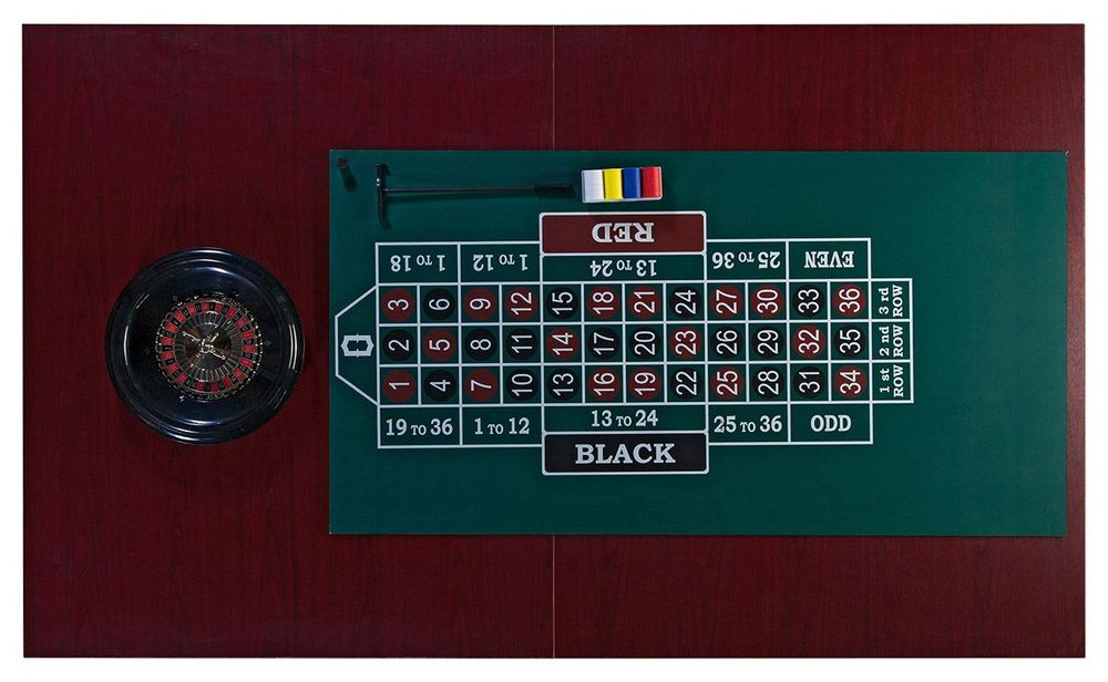 Многофункциональный игровой стол 6 в 1 «Tornado» (коричневый)