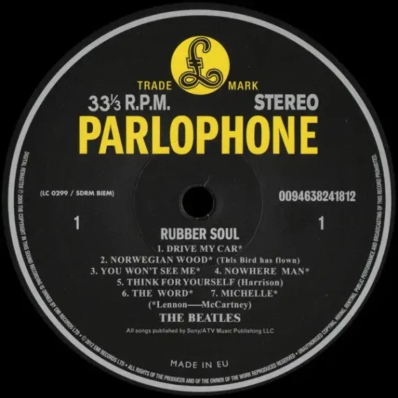 The Beatles - Rubber Soul LP