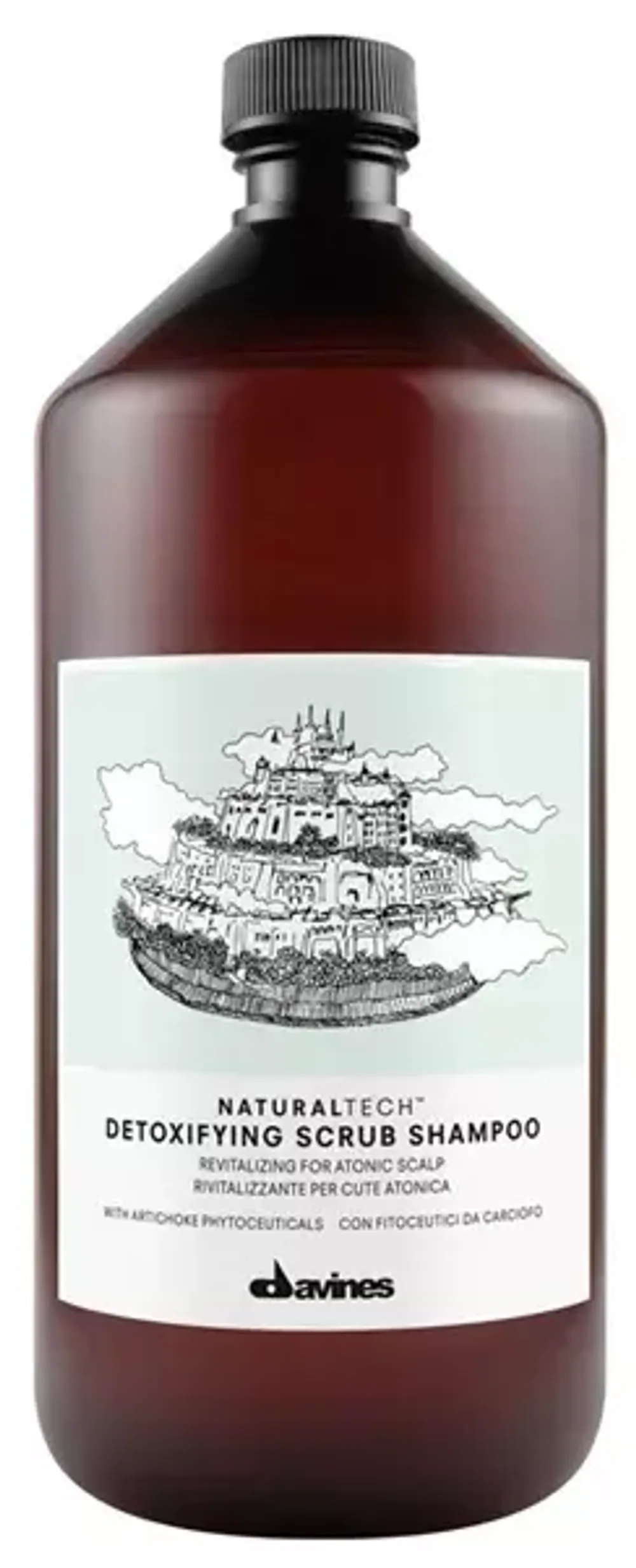 Davines DETOXIFYING SCRUB SHAMPOO / Детоксирующий Шампунь-Скраб