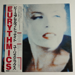 Винтажная виниловая пластинка LP Eurythmics Be Yourself Tonight (Japan 1985) (Obi)