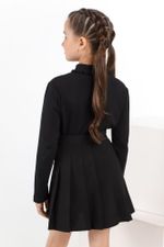 Джемпер для девочки Скул-3 Виотекс ЧЁРНЫЙ