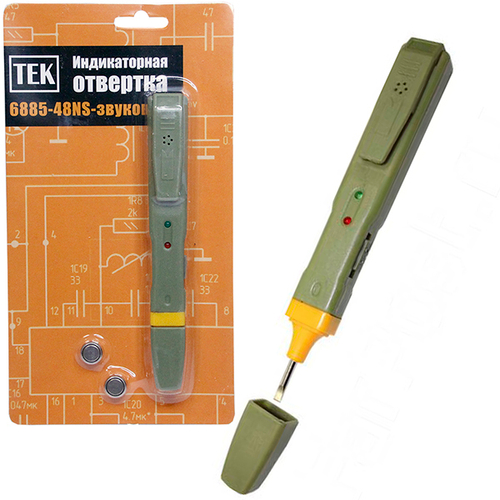 Отвертка -индикатор  звуковая 6885-48NS