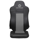 Чехлы Sitrak MAX; SITRAK C7H с 2024 г (экокожа, черный, серая вставка)