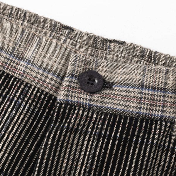 Брюки Velvet Tartan коричневые / черные - фото 10