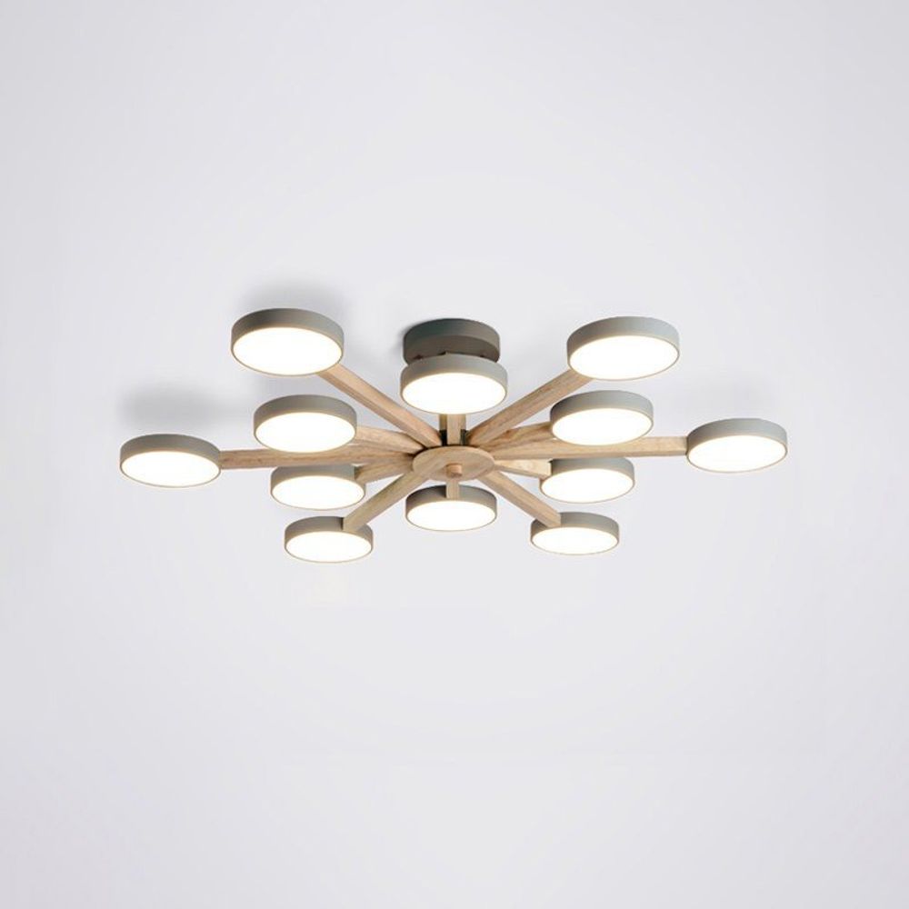 Потолочная Люстра Turna L12 Khaki By Imperiumloft