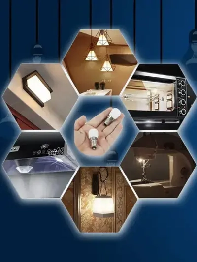 Лампочка светодиодная для холодильников, микроволновок, швейных машин, Е14 3Вт 220V (2шт)