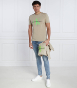 Футболка CALVIN KLEIN JEANS - бежевый(J30J320806)