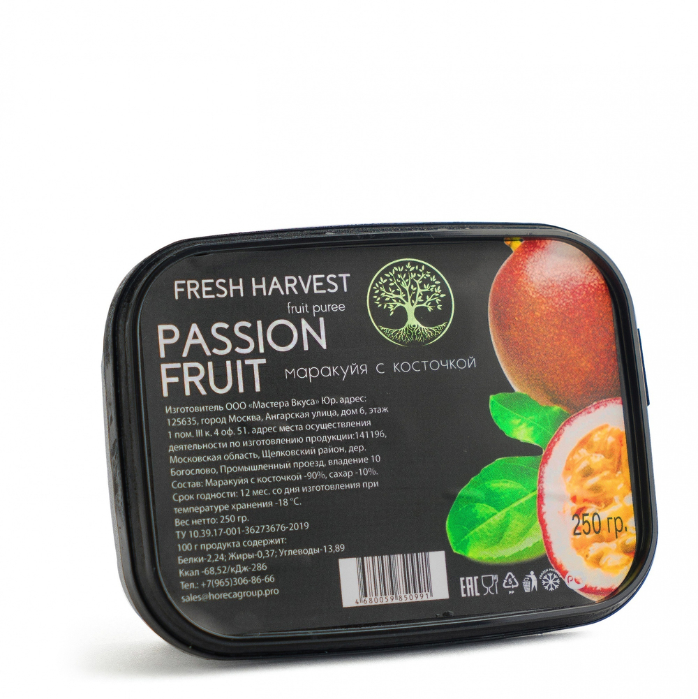 Пюре замороженное Fresh Harvest Маракуйя, 1 кг