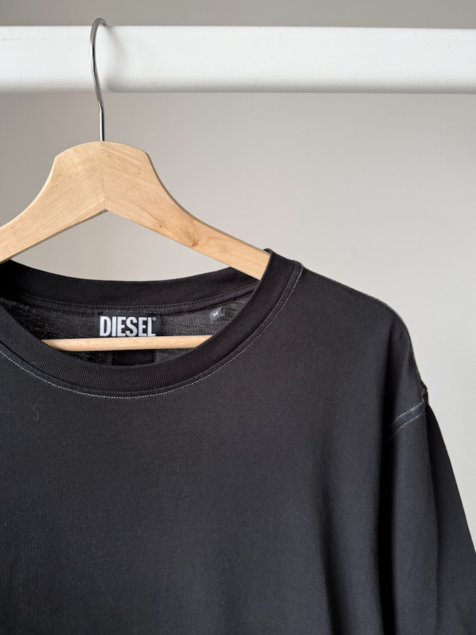 Хлопковая футболка Diesel, M