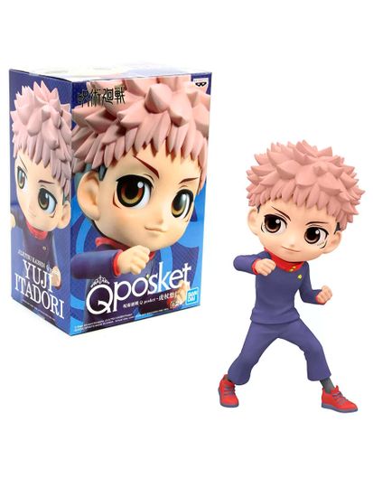 Фигурка Q Posket Jujutsu Kaisen Yuji Itadori (Ver.B) (18122) 4983164181227 / фигурка по мотивам аниме "Магическая битва", Итадори Юдзи