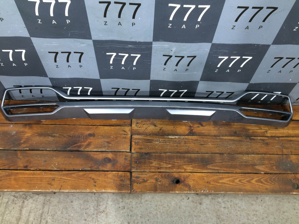 Накладка заднего бампера Kia Sorento 4 (MQ4) 20-нв Б/У Оригинал 86670P2010