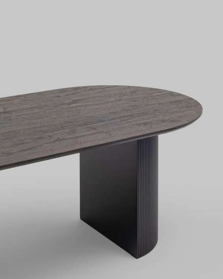 Стол Ballet 200х100 см, темное дерево