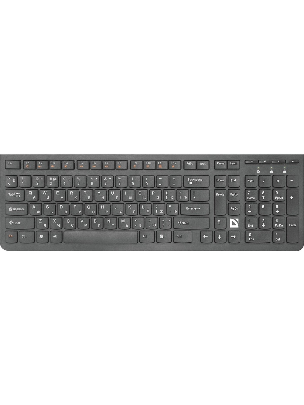 Defender Клавиатура UltraMate SM-535 RU [45535] {Беспроводная, черный, мультимедиа}