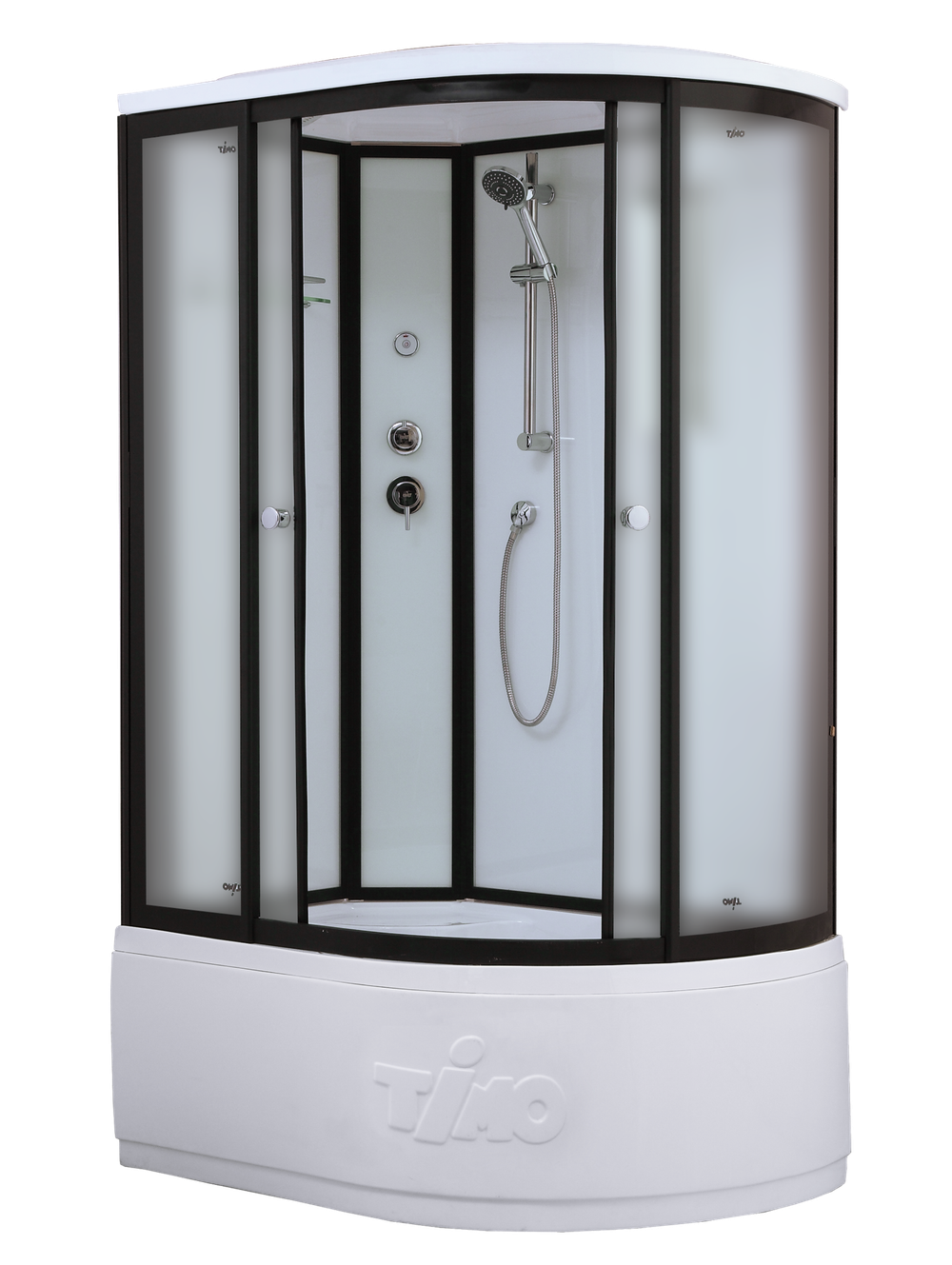 Душевая кабина Timo Standart T-6620 Black Fabric L 120х85