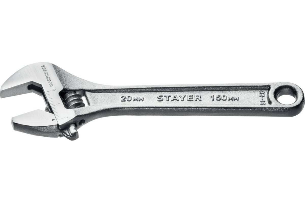Разводной ключ Stayer MAX-Force, 150 / 20 мм, 2725-15_z01
