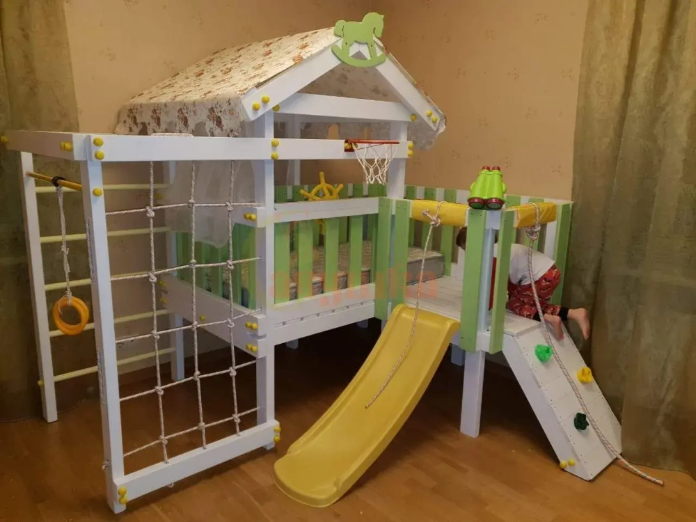 Игровой комплекс из дерева"Baby - 7"