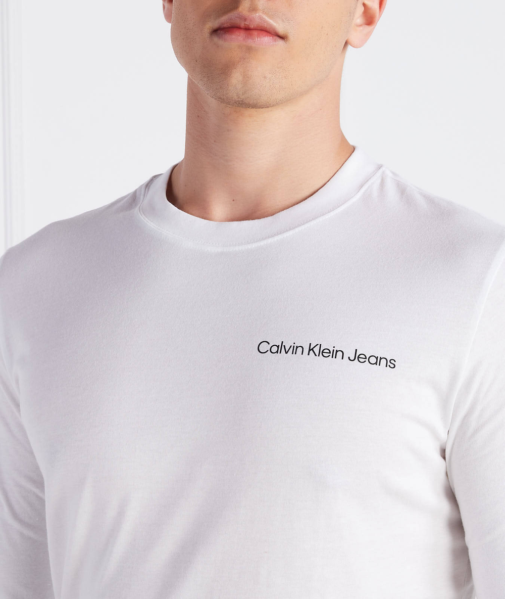 Longsleeve CALVIN KLEIN JEANS - белый(J30J322345)