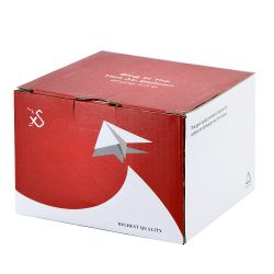 Чашка с блюдцем и ложкой "Sunshine day" (розовая) v=180 мл (подарочная упаковка)